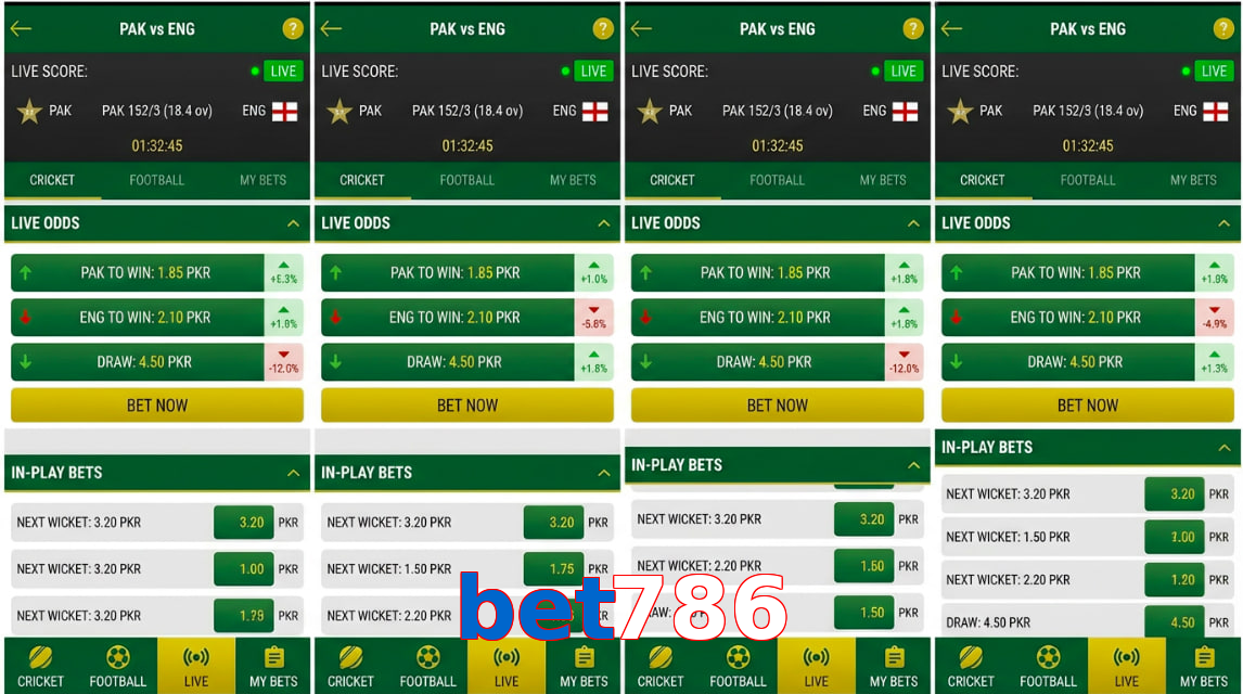 Game list for Bet786 bet section