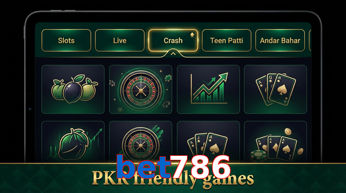 Game list for Bet786 games section